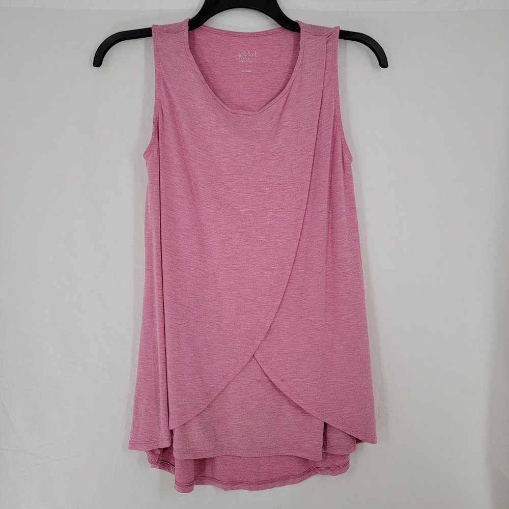 Isabel Maternity Shirt Pink Sleeveless Tank Lightweight Women’s Medium